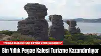 Bin Yıllık Pegae Kalesi Turizme Kazandırılıyor