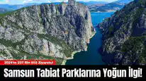 Samsun Tabiat Parklarına Yoğun İlgi! 2024'te 207 Bin 602 Ziyaretçi