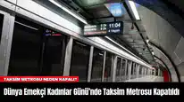 Dünya Emekçi Kadınlar Günü’nde Taksim Metrosu Kapatıldı