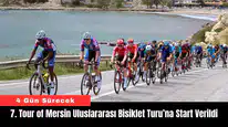 7. Tour of Mersin Uluslararası Bisiklet Turu’na Start Verildi