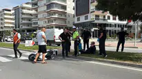 Gazipaşa'da Manevra Hatası Motosiklet Sürücülerini Yola Savurdu