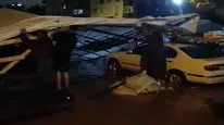 Adana'da Sağanak Kabusu! Kurban Pazarı Sular Altında Kaldı