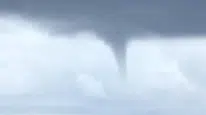 Alanyalılar Pencerelere Koştu! Dinek Kıyılarında Dev Hortum