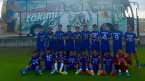 Manavgat Belediyespor U13 Takımı Şampiyonluk Kupasını Kaldırdı