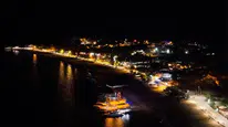 Kumluca'nın Turizm Gözbebeği Adrasan'da Aydınlatma Yenilendi