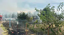 Döşemealtı’nda İnşaat Kıvılcımları Ormanlık Alanı Tutuşturdu
