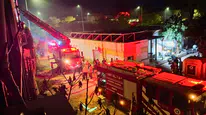 Manavgat'ta Otel Personel Lojmanında Yangın