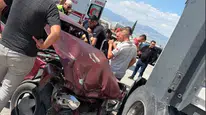Burdur'da Otomobil ile Tır Çarpıştı: 2 Yaralı