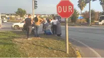 Manavgat'ta Servis Otobüsü ile Motosiklet Çarpıştı: 1 Yaralı