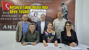 Antalya Tabip Odası’nda Yeni Yönetim Görev Dağılımı Yapıldı