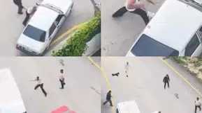 Mersin'de Sokak Ortasında Taşlı Kavga: Araçlara ve Sürücülere Saldırdılar