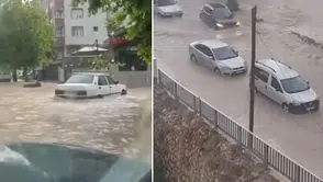 Hatay Ve Osmaniye'yi Sağanak Vurdu, Yollar Çöktü!