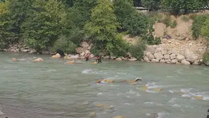 Serinlik Kabusa Döndü! Alara Çayı'nın Hırçın Sularına Kapılan Ahmet Her Yerde Aranıyor