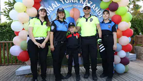 DMD Hastası Ünal'ın Polis Olma Hayali Gerçeğe Dönüştü