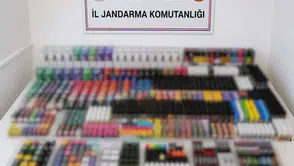 Alanya'da Kaçak Tütün ve Elektronik Sigara Baskını
