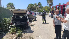 Manavgat'ta Yangın: Ustanın Park Ettiği Araç Yer Değiştirip Yandı
