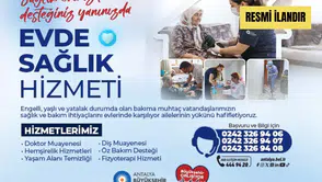 Antalya Büyükşehir Belediyesi Evde Sağlık Hizmeti