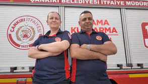 Telsiz Başında Eşi, Sahada Kendisi: Çankırı'da Hayat Kurtaran Çift