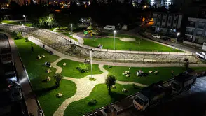 Kepez'de Parklar ve Barış Köprüsü Işıl Işıl
