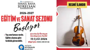 Antalya Büyükşehir Belediyesi İsmail Baha Sürelsan Eğitim ve Sanat Sezonu Ön Kayıt