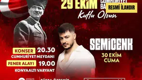 Antalya Büyükşehir Belediyesi Cumhuriyet Bayramı Fener Alayı ve Konser Duyurusu