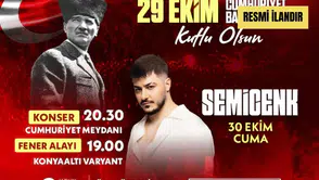 Antalya Büyükşehir Belediyesi Cumhuriyet Bayramı Fener Alayı ve Konser Duyurusu