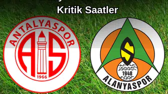 Antalya Derbisi Öncesi Şehirde Büyük Heyecan