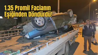 Aksu’da Sarhoş Sürücü Kamyona Çarptı, Savruldu, Takla Attı, Sağ Çıktı