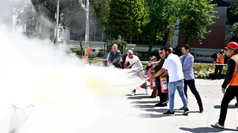 Muratpaşa'da Alevlere Karşı 45 Derecelik Müdahale Gerçekleşti