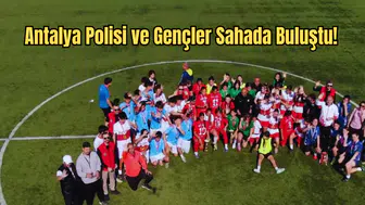 Antalya'da Gençlere Spor Kalkanı! Emniyetten Dev Proje