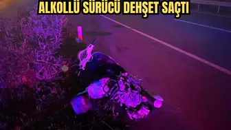 Manavgat'ta Motosiklet Sürücüsü Kadına Çarpıp Kaçtı! İfadesi Şok Etti