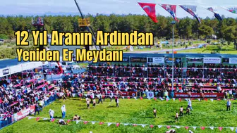 Kepez'de 12 Yıllık Özlem Bitti! Pehlivanlar Er Meydanında Buluştu