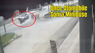 Aksu’da Daralan Yolda Motosikletiyle Servis Aracının Altında Kaldı