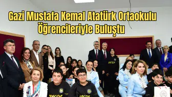 Hatay'da Kadın Dayanışması: Gazi Mustafa Kemal Ortaokulu Törenle Açıldı!