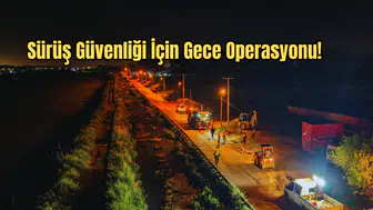 Muratpaşa’dan Gece Operasyonu: DSİ Kanal Yolu Yenilendi!