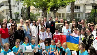 Antalya’da Ukrayna Kültür Parkı Yenilenen Yüzüyle Açıldı