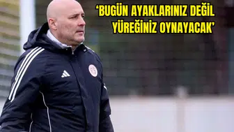 Antalyaspor Teknik Direktörü Sami Uğurlu’dan Oyuncularına Net Mesaj