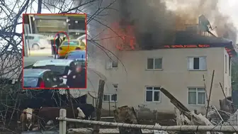 Burdur'da Taksiyi Çalamadı, Ailesinin Evini Yaktı!