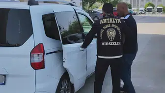 Antalya’da 410 Bin TL’lik Hırsızlık Olayını Gerçekleştiren Şüpheli Tutuklandı