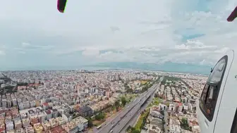 Antalya'da Görsel Şölen: Polis Ekipleri Havadan Takipte!