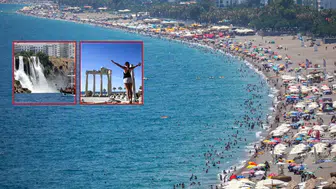 9 Günlük Tatil Antalya Sahillerini Hareketlendirecek