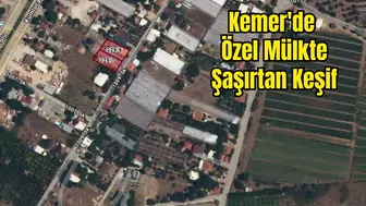Kemer Tekirova'da Temel Kazısından Antik Mezar Çıktı