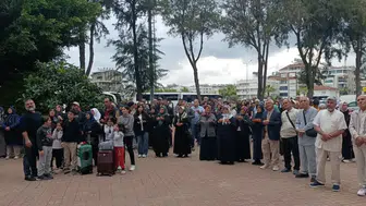 Manavgatlı Hacı Adayları Dualarla Yolcu Edildi