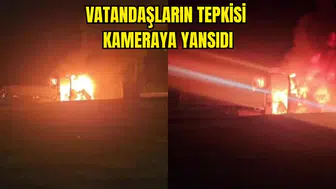 Antalya’da Kamyonet Alev Alev Yandı! Vatandaşların Tehlikeli Görüntü Yarışı Tepki Çekti