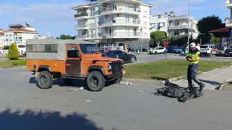 Manavgat'ta Tur Aracı Motosiklete Çarptı: Yaralı Sürücüye Rekor Ceza!