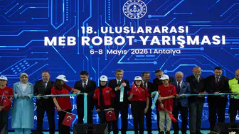 Antalya’da Teknoloji Zirvesi: 18. Uluslararası MEB Robot Yarışması Kapılarını Açtı