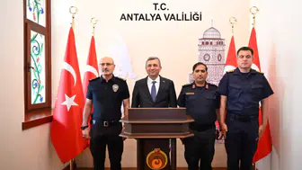 Antalya Valiliği Açıkladı: Nisan Ayında Asayişte Rekor Başarı Sağlandı