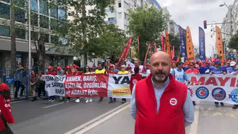 DİSK Antalya Şube Başkanı Küçük: “Barış İçinde Bir Ülkede Yaşamak İstiyoruz”