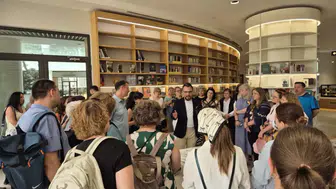 Romen Heyetten Antalya Kütüphanesi’ne Tam Not
