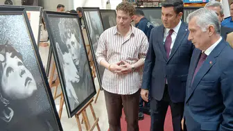 Manavgat'ta Tutuklu ve Hükümlülerin Eserleri Sergilendi